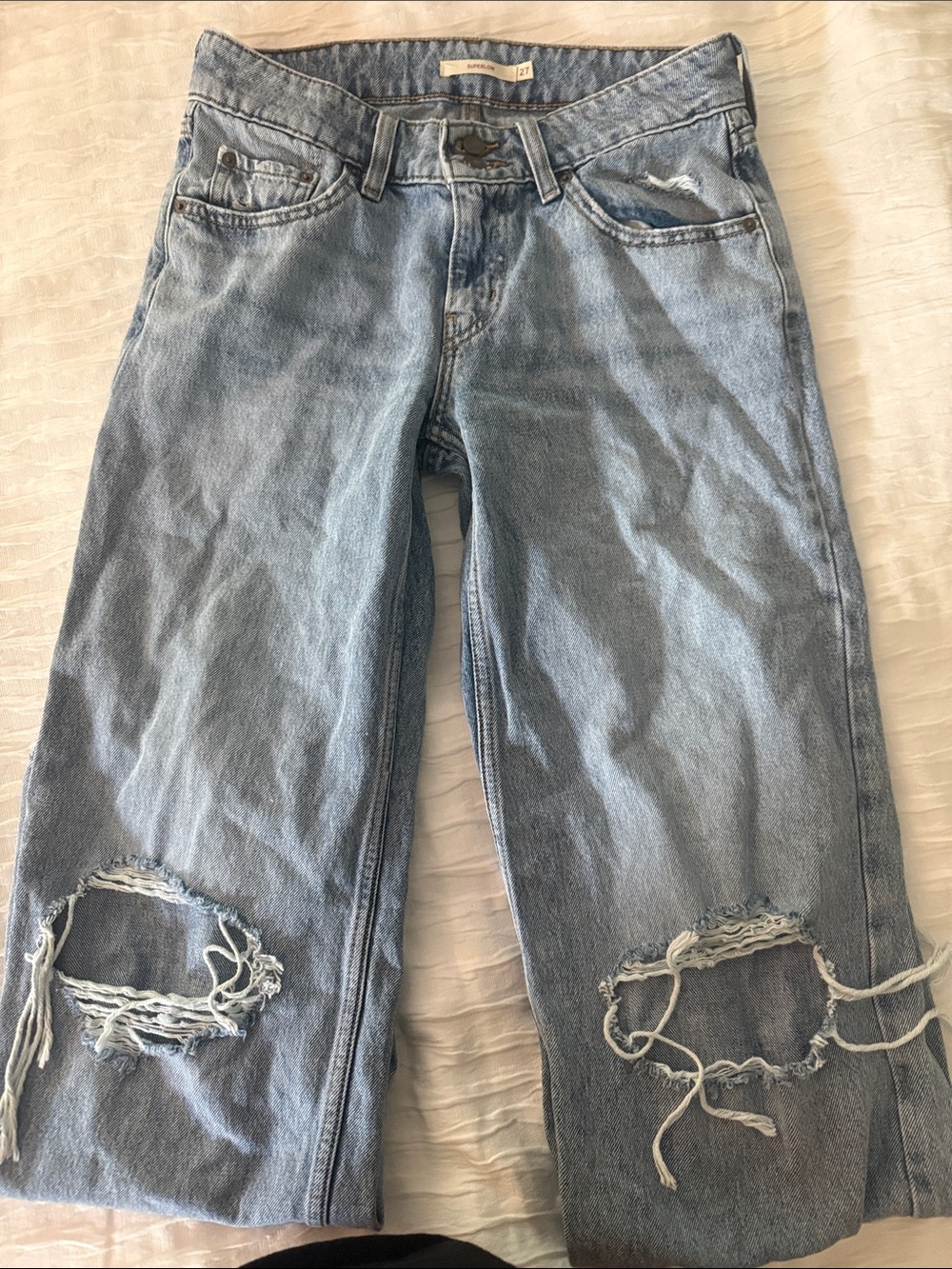 Levi’s Blue Superlow Loose Women’s Jeans